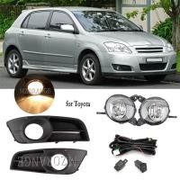 ราคา ไฟตัดหมอก LED สําหรับ Toyota Corolla 2004 2005 2006 ฝาครอบไฟตัดหมอกย่าง Bezel ไฟหน้า Foglights รุ่นยุโรปอุปกรณ์เสริม (53251779096)