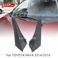 ราคา แผงซีลบังโคลนหน้าสําหรับTOYOTA RAV4 2014 2019 แผงปิดกระจกหน้ารถด้านข้าง (41661284765)