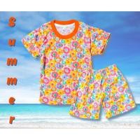 ราคา ชุดขาสั้นลายดอกเด็ก S (2021152725)