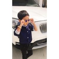 ราคา เชิ้ตแขนยาวเด็กคอจีน ปักนก นก เนื้อผ้า ค๊อมทวิล (5404533222)