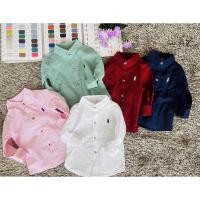 ราคา ไซส์ L เสื้อเชิ้ต แขนยาวเด็ก คอปกคอจีน (12037409580)