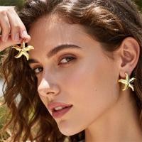 ราคา ต่างหูปลาดาว สแตนเลส เคลือบเงินทอง 18K (55502635654)