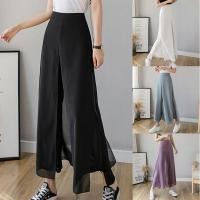 ราคา กางเกงหลวมชีฟองจากผ้าไหมน้ำแข็ง สไตล์แฟชันสำหรับผู้หญิง สวมใส่ได้ทั้งปี (55050467660)