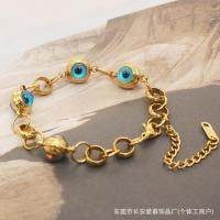 ราคา มาใหม่สร้อยข้อมือตาปีศาจเครื่องประดับตะวันตกและตะวันออกแฟชั่นชั้นสร้อยข้อมือเหล็กไทเทเนียม (51902631264)