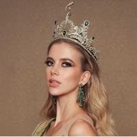 ราคา งานแต่งงานมงกุฎระยิบระยับเต็มมงกุฎกลวงประกายไฟ Rhinestones ผมปรับมงกุฎสําหรับเจ้าสาวเพื่อนเจ้าสาวเจ้าหญิงเครื่องแต่งกาย (29954867108)