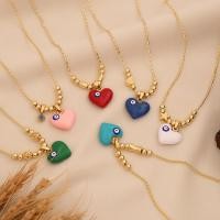 ราคา สร้อยคอจี้รักหยดน้ํามันหลากสี สไตล์สวยงาม N1651 (56852626813)