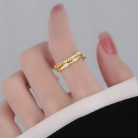 ราคา แหวนผู้หญิงแบบปรับได้ เพทายทอง 18K สามชั้น (54450457755)