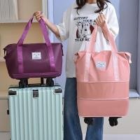 ราคา กระเป๋าเดินทางแบบพับได้ ป้ายบอกอากาศขนาดใหญ่ล้อสากล (56202626919)