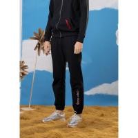 ราคา CROCODILE BLACK TRACKPANT WITH EMBROIDERY กางเกงแทรคสีดำพร้อมลายปัก (26922478760)