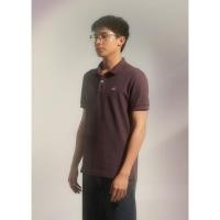ราคา CROCODILE MIDNIGHT PLUM SLIM FIT POLO SHIRT เสื้อโปโลสีม่วงมิดไนท์พลัมทรงสลิมฟิต (27068588866)