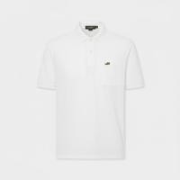 ราคา CROCODILE WHITE REGULAR FIT POLO SHIRT เสื้อโปโลสีขาวทรงเรกูล่าร์ฟิต (56750244190)