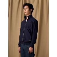 ราคา CROCODILE NAVY CUSTOM FIT JACKET WITH ZIP OPENING เสื้อแจ็กเกตทรงคัสตอมฟิตสีกรมพร้อมซิป (40472602615)