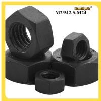 ราคา STARSHOP หัวน็อต ตัวเมีย หกเหลี่ยม ชุบดำ 12 9 พิถีพิถัน เกลียวมิล Hexagon Nut BLACK 12 9 M2 M2 5 M24 R0 TH1 (41321233018)