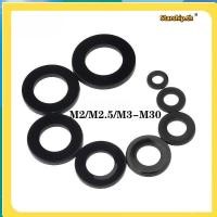 ราคา STARSHOP แหวนอีแปะ ไนลอน แหวนรองน็อต แหวน ปะเก็นไนลอนสีดํา M2 M2 5 M3 M30 ฉนวนพลาสติกปะเก็นแบนรอบเครื่องซักผ้าไนลอน แหวนรองไนลอน RT TH1 (43018153412)
