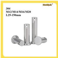 ราคา STARSHOP 304 สแตนเลสพร้อมเพลาพินรู M12 M14 M16 M20 L25 150mm R0 TH1 (40271232986)
