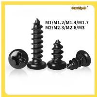 ราคา STARSHOP สกรู เกลียวปล่อย เหล็กกล้าคาร์บอน หัวกลม หัวแพน แฉก P ปลายแหลม น็อต Pan Head Phillip Tapping ScrewM1 M1 2 M1 4 M1 7 M2 M2 3 M2 6 M3 R0 TH1 (27791372086)