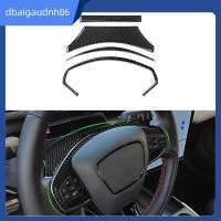 ราคา READY STOCK คาร์บอนไฟเบอร์สําหรับ Ford Mustang Mach E 2021 2024 พวงมาลัยรถสติกเกอร์ Trim อุปกรณ์ตกแต่งภายใน (45551783536)