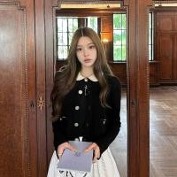 ราคา คาร์ดิแกนคอบัวไหมพรมนำเข้า ดีไซน์เกาหลี (48002617190)