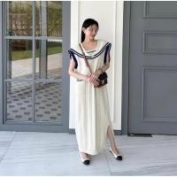 ราคา เดรสยาวไหมพรม สไตล์เกาหลี (41376930200)