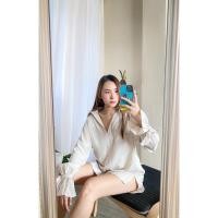 ราคา A17 มินิเดรสเชิ้ต แขนพองผูกโบว์ เสื้อมินิมอล หน้าสั้นหลังยาว ผ้าดีมาก สีพาสเทล เสื้อแฟชั่น เสื้อเชิ๊ต เดรสสั้น (9861355461)
