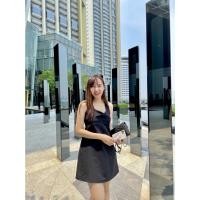 ราคา A12 เดรสคุณหนู เรียบหรู ผูกโบว์หลัง เดรสแฟชั่น ผ้าดีมาก (9554735978)