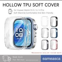 ราคา เคสนุ่ม TPU for Huawei Watch Fit 4 4 Pro ฟิล์มป้องกันหน้าจอกันชนอุปกรณ์เสริมกันชน for Smartwatch Huawei Fit 3 (28978129887)