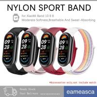 ราคา สายคล้องคอไนล่อนอ่อนนุ่ม for Mi Band 10 9 8 NFC เปลี่ยนอุปกรณ์เสริมสายพาน for Smartwatch Xiaomi Mi Band 9 8 (26627871039)