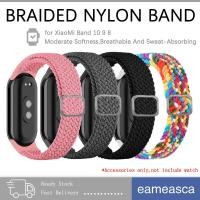 ราคา สายไนลอนกีฬา for Mi Band 10 9 8 NFC เทปถักยืดหยุ่น for Smartwatch Xiaomi Mi Band 7 6 5 4 3 อุปกรณ์เสริมสร้อยข้อมือทดแทน (28477881874)