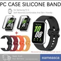 ราคา ปกกระจกนิรภัย สายซิลิโคน for Samsung Galaxy Fit 3 ฝากป้องกันแข็ง แถนยางเปลี่ยน for Samsung Fit 3 (41425155572)