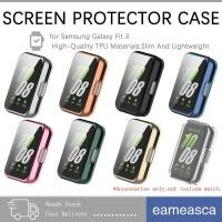 ราคา กรณีป้องกัน TPU นุ่ม for Smartwatch Samsung Galaxy Fit 3 ฟิล์มป้องกันหน้าจอกันชนอุปกรณ์เสริม for Samsung Fit 3 (27677872955)