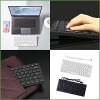 ราคา BON Slim USB Wireds Mini Keyboards 78 คีย์ตามหลักสรีรศาสตร์สําหรับคอมพิวเตอร์เดสก์ท็อปและแล็ปท็อป (56150212770)
