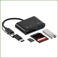 ราคา BON OTG เครื่องอ่านการ์ดแฟลชไดรฟ์ USB Micro B OTG TF SD เครื่องอ่านการ์ด 5in1 ความเร็วสูง (44552653709)