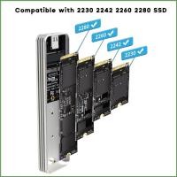 ราคา BON M2 NVME protocol SSD กล่อง 10Gbps กล่องฮาร์ดดิสก์มือถือ JMS583 ควบคุม (41427022649)