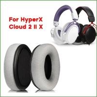 ราคา BON แผ่นรองหูฟังยืดหยุ่นสบายแผ่นรองหูฟังสําหรับชุดหูฟัง HyperX Cloud 2 II X (48050911700)
