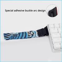 ราคา เชือกเส้นเล็กคีย์บอร์ด EZR พร้อมสายนาฬิกาสําเนียงฟอยล์สีทอง การออกแบบตามหลักสรีรศาสตร์สําหรับลดข้อมือและไหล่ (56752187874)