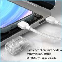 ราคา EZR เชือกเส้นเล็กโทรศัพท์แบบใช้ซ้ําได้ Type C สายชาร์จถักสายกันฝุ่น 0 5m (49200232651)