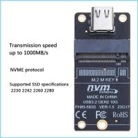 ราคา EZR M 2 ถึง Type C SSD อะแดปเตอร์ M2 SSD บอร์ด M 2 ถึง USB3 1 10Gbps JMS583 ชิปอะแดปเตอร์ (46701612168)