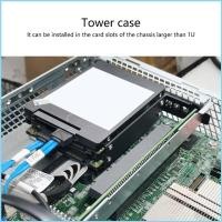 ราคา EZR 2 5 3 5 SSD HDD Hard Disk Drive Holder ขายึดโลหะ PCIE Card Slot (46552216928)