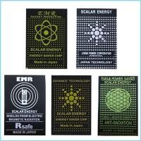 ราคา EZR 10PCS EMR Scalar Energy สติกเกอร์โทรศัพท์ป้องกันรังสี EMP EMF Shield Paster (44474035051)