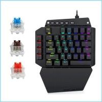 ราคา EZR คีย์บอร์ดเกม LED Backlit Outemu Switch เต็มรูปแบบสําหรับคีย์ Macro Defines Keyboar (42026508440)