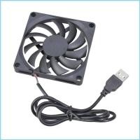 ราคา EZR USB 5V 80MM พัดลมคอมพิวเตอร์ 1900RPM พร้อมเสียงรบกวน 24dB ต่ําสําหรับระบายอากาศอิเล็กทรอนิกส์ (29243728845)