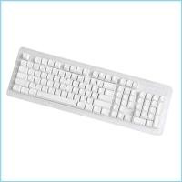 ราคา EZR Blank 104 Key White Keycap Set ใน XDA ความสูง PBT Keycaps สําหรับ Minimalists คีย์บอร์ด Keycap (57052187760)