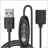 ราคา EZR พัดลม USB ตัวควบคุมความเร็วพัดลมปรับอะแดปเตอร์ไฟควบคุมความเร็ว Governor สายควบคุมความเร็วสําหรับ เครื่องเป่าลม Celling (55800021246)