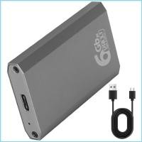 ราคา EZR Aluminium mSATA SSDs Enclosure Type C เคสไดรฟ์ภายนอกแบบพกพาการติดตั้งอย่างรวดเร็ว (52551093967)