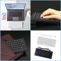 ราคา EZR USB Wireds Slim Mini Keyboards 78 Key Ergonomic สําหรับสํานักงานธุรกิจเดสก์ท็อปแล็ปท็อป (48000247489)