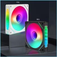 ราคา EZR 120 มม ARGB คอมพิวเตอร์พัดลม 12V 3W 4Pin 3Pin ARGB พัดลมระบายความร้อนเดสก์ท็อป PC กรณี (44276508443)