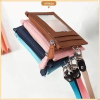 ราคา ผู้ถือบัตรกดเงินสด Zo ทำจากหนังคุณภาพดี มีสายคล้องคอ ช่องใส่บัตร และกระเป๋าซิปใส่เหรียญ เหมาะสำหรับนักเรียน (49551745802)