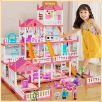 ราคา ผู้ลากมากดีzo ปราสาทบ้านตุ๊กตาในฝัน อาคารวิลล่าใหญ่ของขวัญวันเกิดปราสาทเจ้าหญิงวิลล่า ประกอบพร้อมไฟ นํา ประกอบของเล่นบ้านปราสาทของเล่นเจ้าหญิ (43675697041)