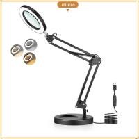 ราคา ผู้ลากมากดีzo โคมไฟตั้งโต๊ะ ยูเอสบี 10 ระดับความสว่างโคมไฟตั้งโต๊ะแบบปรับได้ ประหยัดพลังงานโลหะก่อสร้างพับ 30X โคมไฟแขนพับโต๊ (57202077715)