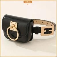 ราคา ELITEZO กระเป๋าคาดเอว Gothick ทรงเหลี่ยมหัวใจPUหนัง สำหรับผู้หญิง สไตล์Vintage Y2K พร้อมหัวเข็มขัดโลหะ สีดำ (51251646980)